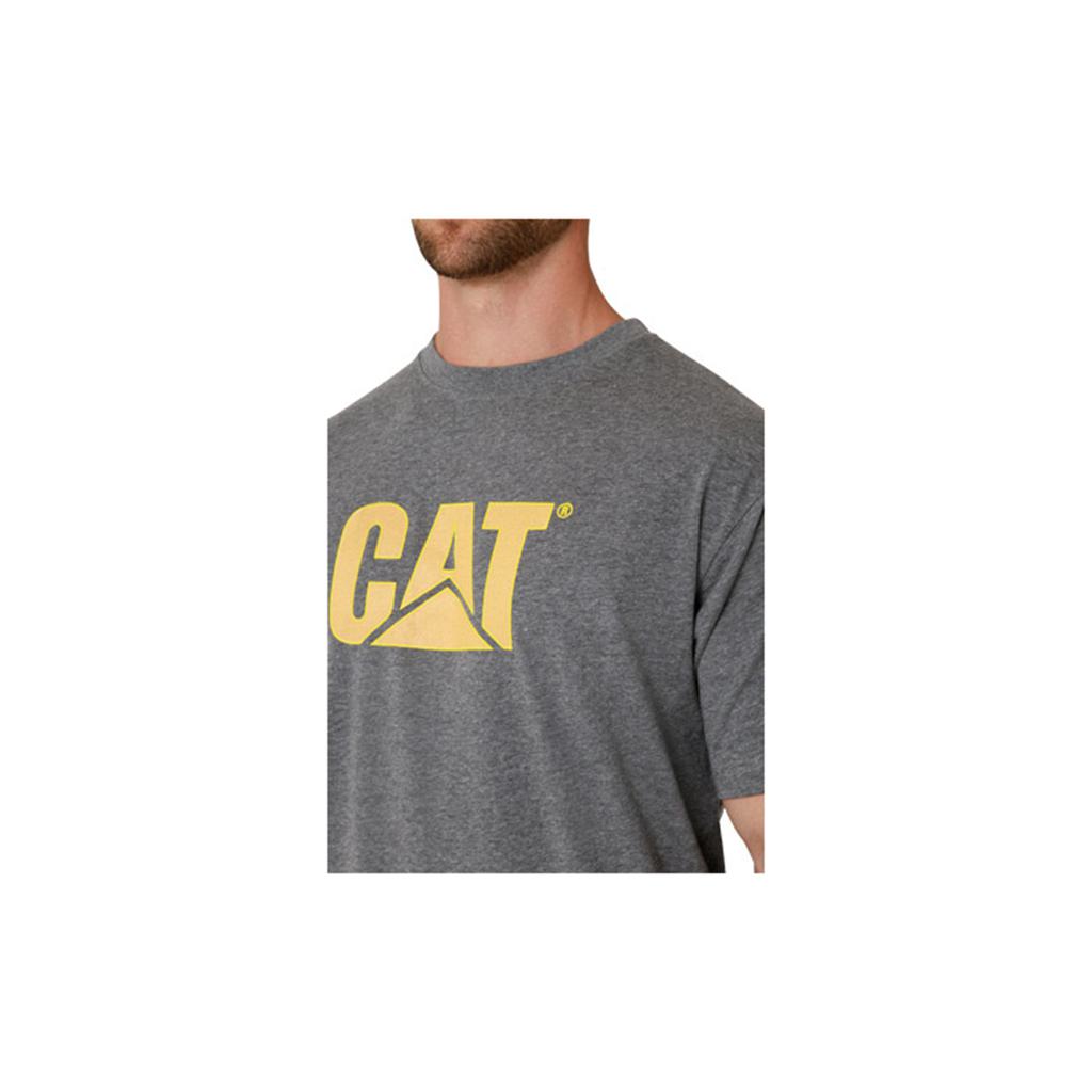 Caterpillar Tm Logo T-Shirts Heren Donkergrijs  Belgie |  OMWIQ-8063