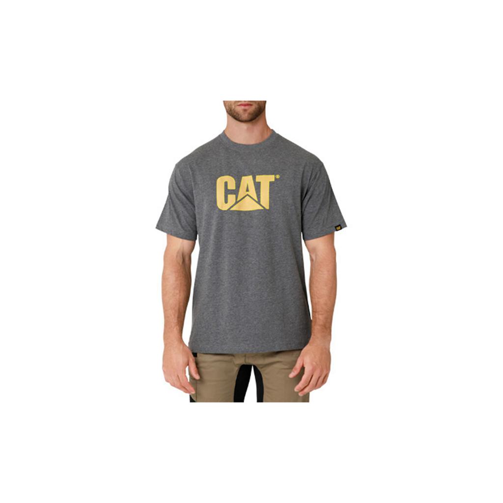 Caterpillar Tm Logo T-Shirts Heren Donkergrijs  Belgie |  OMWIQ-8063