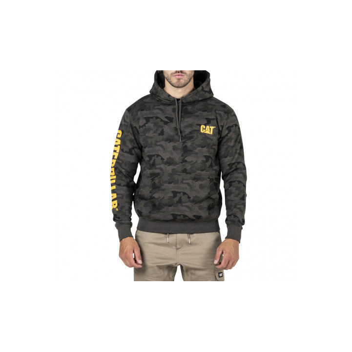 Caterpillar Trademark Banner Met Capuchon Sweatshirts Heren Camo  Belgie |  ICNEO-7508