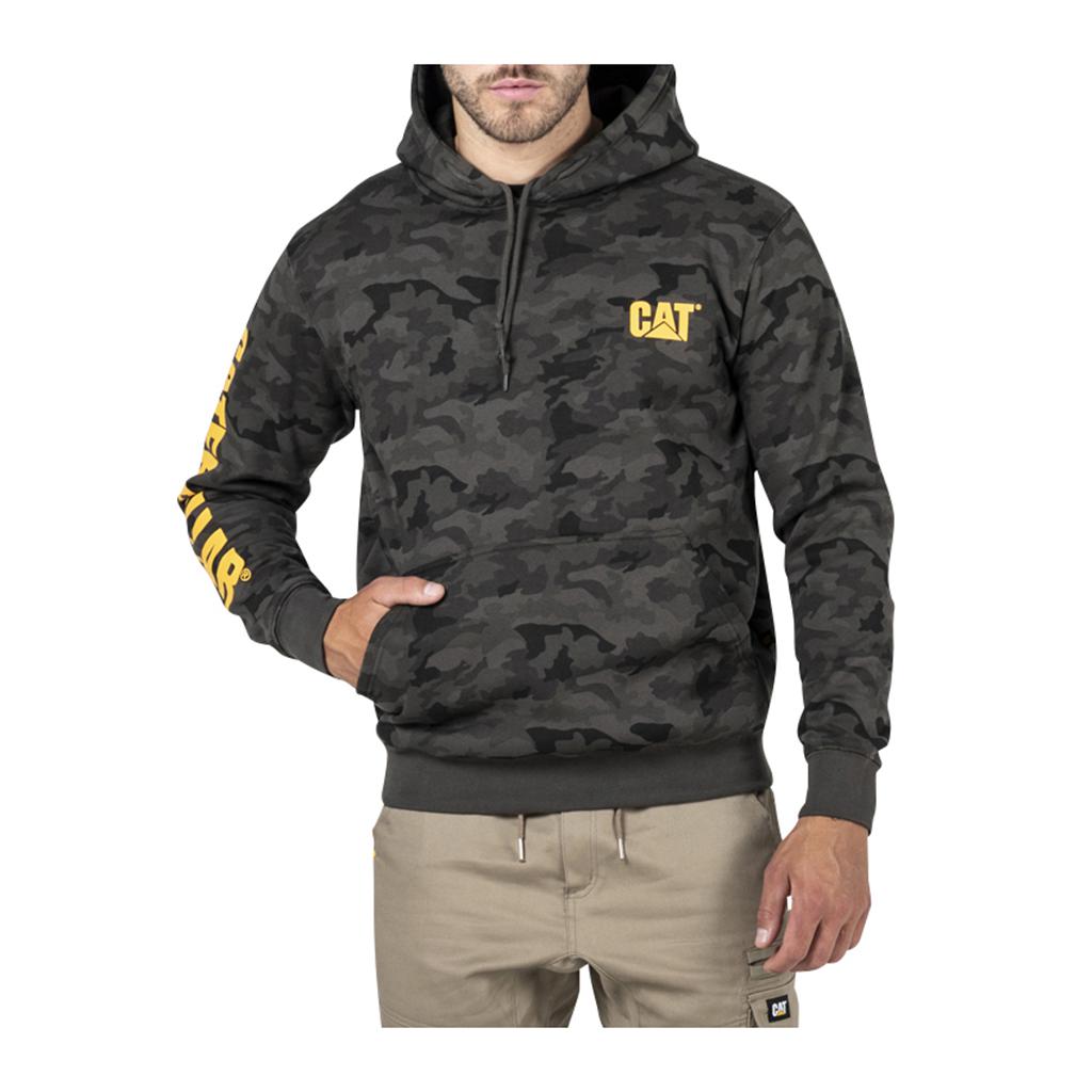 Caterpillar Trademark Banner Met Capuchon Sweat Sweatshirts Heren Camo  Belgie |  PEQAO-5027