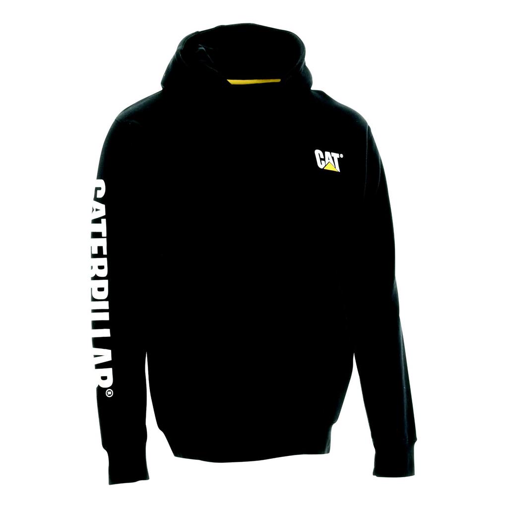 Caterpillar Trademark Banner Sweatshirts Heren Zwart  Belgie |  MJDBN-4165