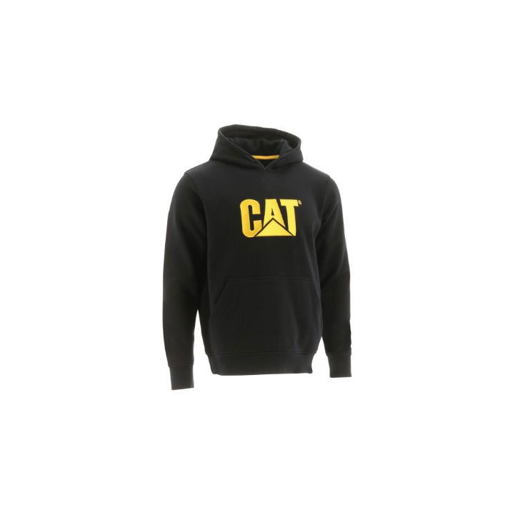 Caterpillar Trademark Met Capuchon Sweatshirts Dames Zwart  Belgie |  QRKXF-1687