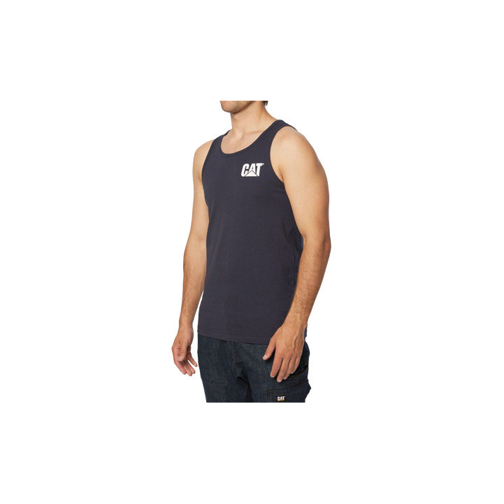 Caterpillar Trademark Singlet Dames Donkerblauw  Belgie |  CJRZY-1890