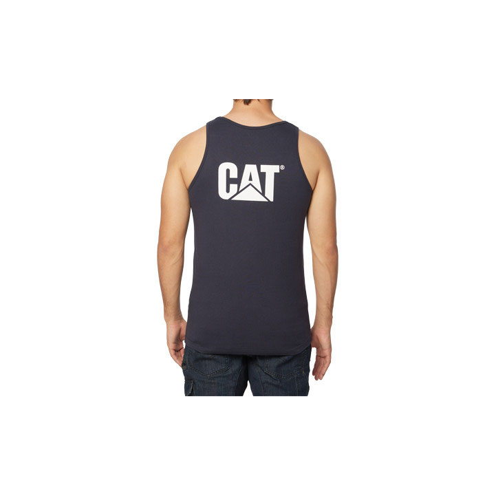 Caterpillar Trademark Singlet Dames Donkerblauw  Belgie |  CJRZY-1890