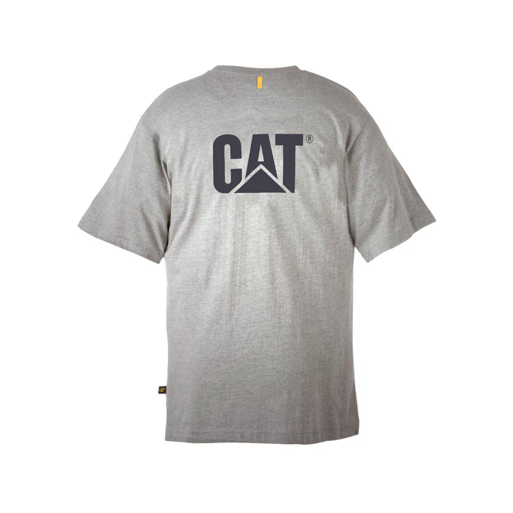 Caterpillar Trademark T-Shirts Heren Donkergrijs  Belgie |  SWXCR-2714