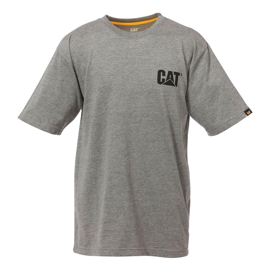 Caterpillar Trademark T-Shirts Heren Donkergrijs  Belgie |  SWXCR-2714