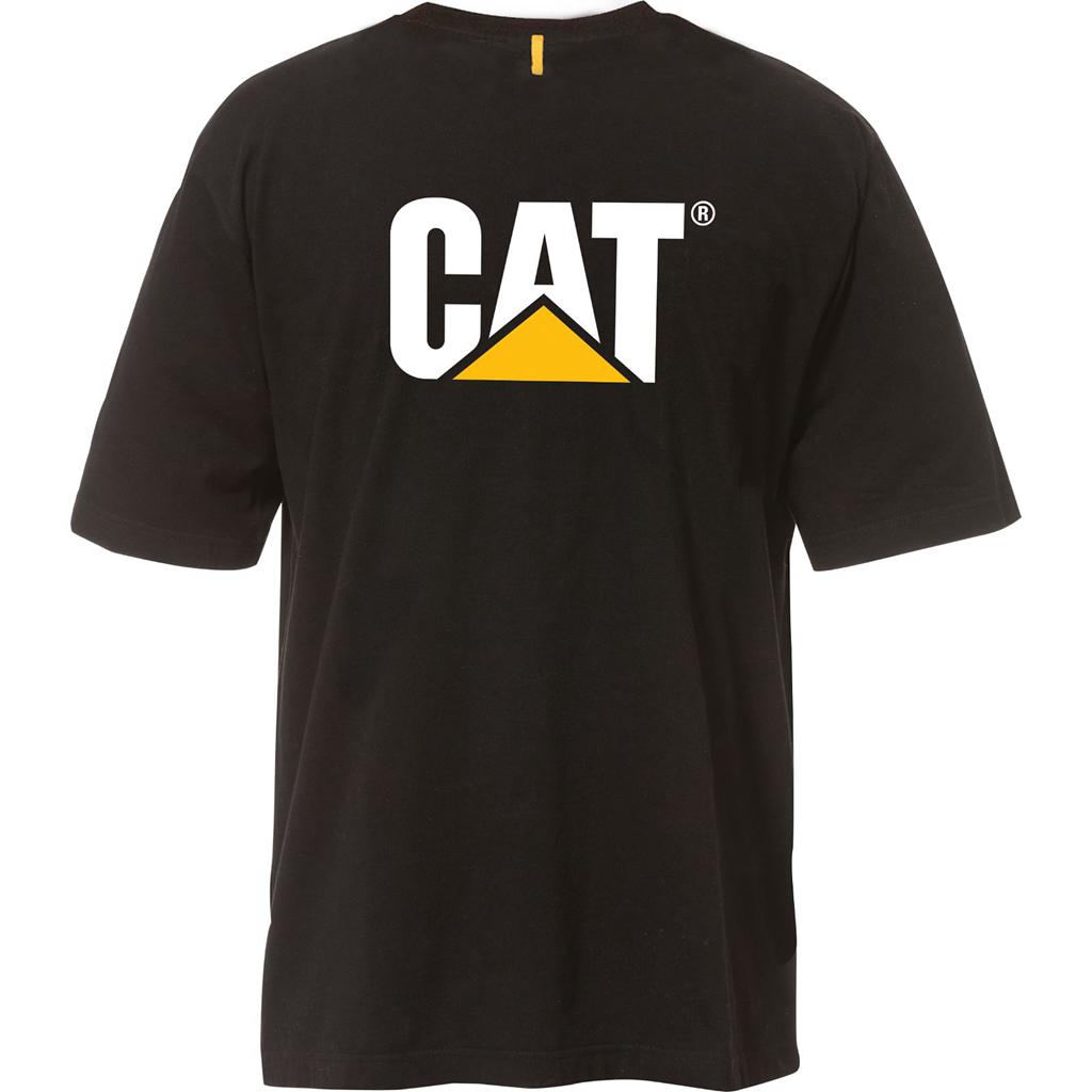 Caterpillar Trademark T-Shirts Heren Zwart  Belgie |  PZYAQ-2509