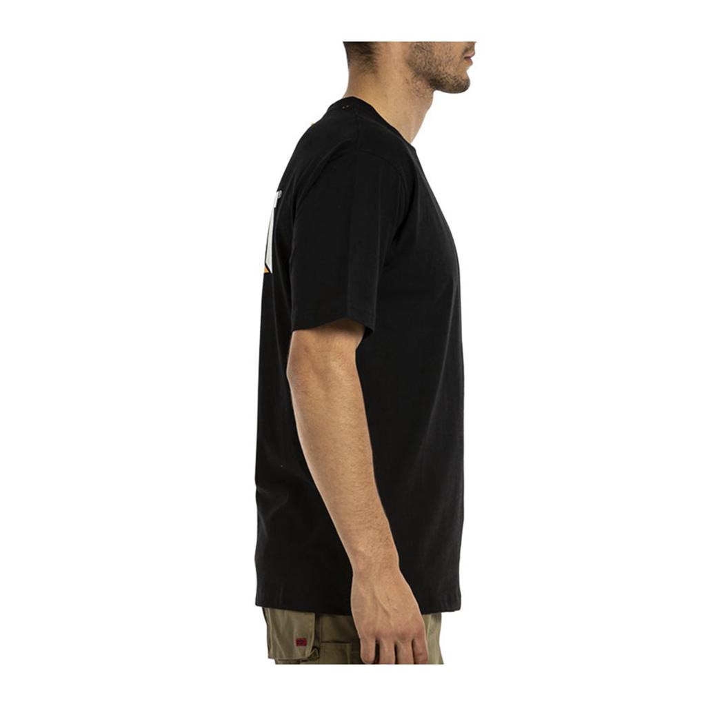 Caterpillar Trademark T-Shirts Heren Zwart  Belgie |  YMXWO-7826