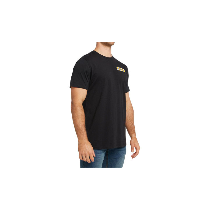 Caterpillar Traffic T-shirts Heren Zwart  Belgie |  ZQOPC-3476