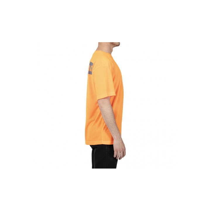 Caterpillar Triton Block Kort Sleeve T-shirts Dames Oranje  Belgie |  PBFQZ-0364