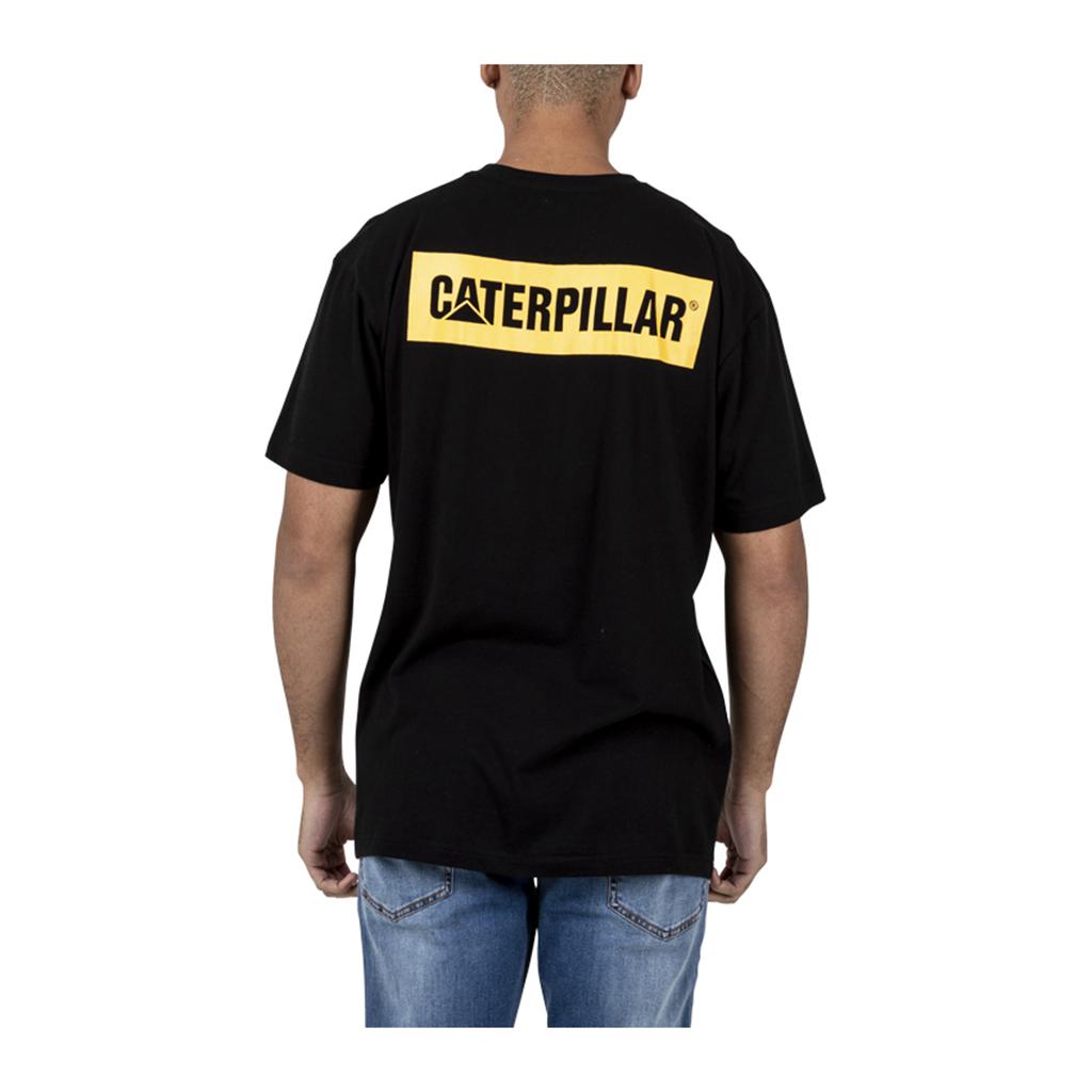 Caterpillar Triton Block S/S T-Shirts Heren Zwart  Belgie |  ZYOWL-3274