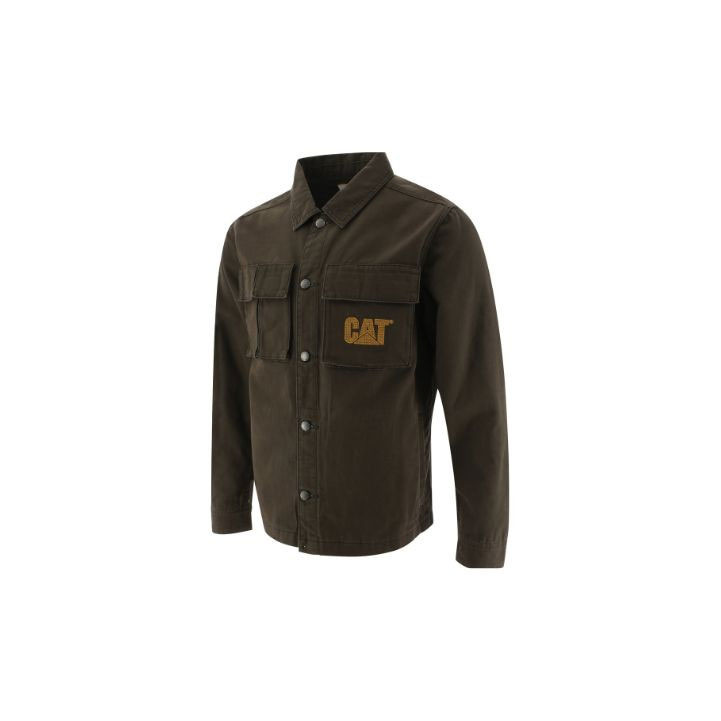 Caterpillar Urban Passage Shirt Jassen Heren Bruin  Belgie |  ISXJL-6472