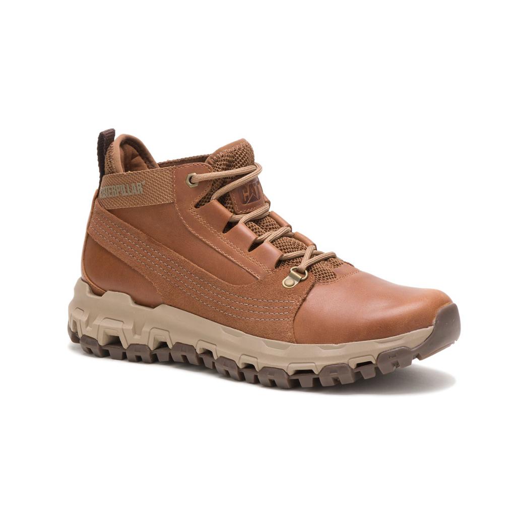 Caterpillar Urban Tracks Hiker Wandellaarzen Heren Bruin  Belgie |  ZHXOT-0215