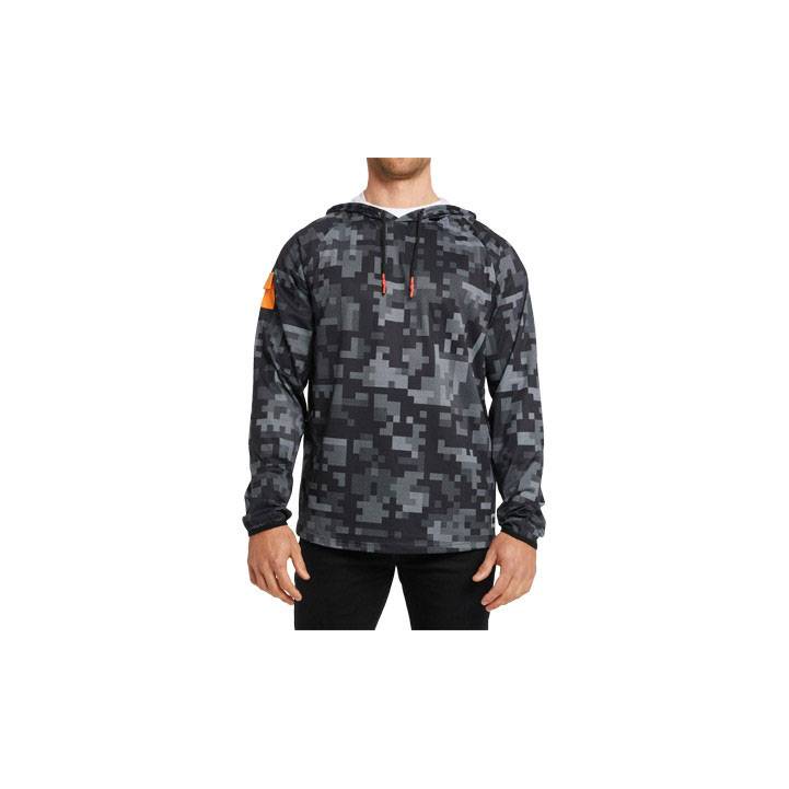 Caterpillar Vrstl Hybride Fleece Sweatshirts Heren Grijs Zwart  Belgie |  SOUDI-8062