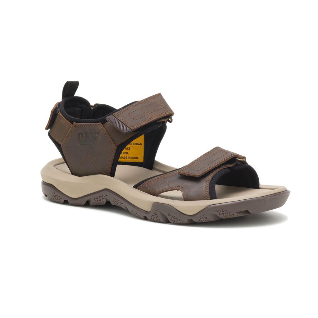 Caterpillar Waylon Sandalen Heren Chocola Bruin  Belgie |  PHKYM-3914