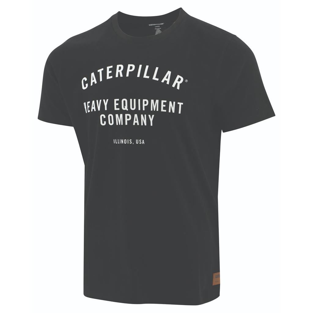 Caterpillar Werk Hec T-Shirts Heren Zwart  Belgie |  QAYLS-3204