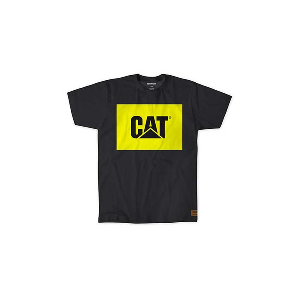 Caterpillar Werk Hi Vis T-Shirts Heren Zwart  Belgie |  CVGNO-5321