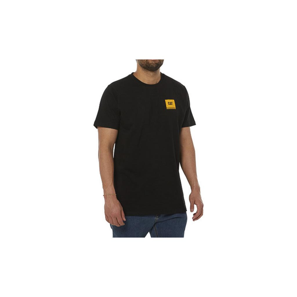 Caterpillar Werk Restricted T-Shirts Heren Zwart  Belgie |  BJSHG-5620