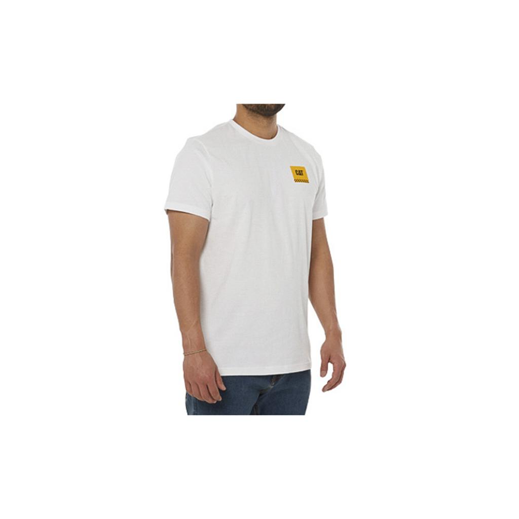 Caterpillar Werk Restricted T-Shirts Heren Wit  Belgie |  JWCZK-1306